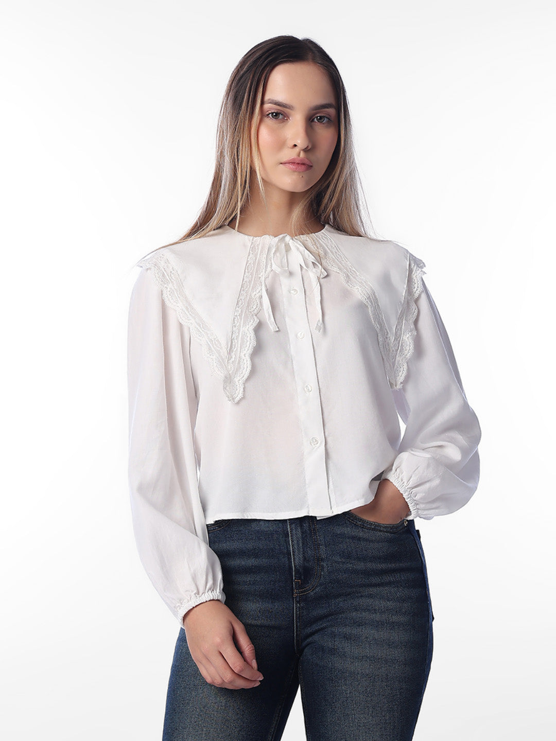 White Cotton Top