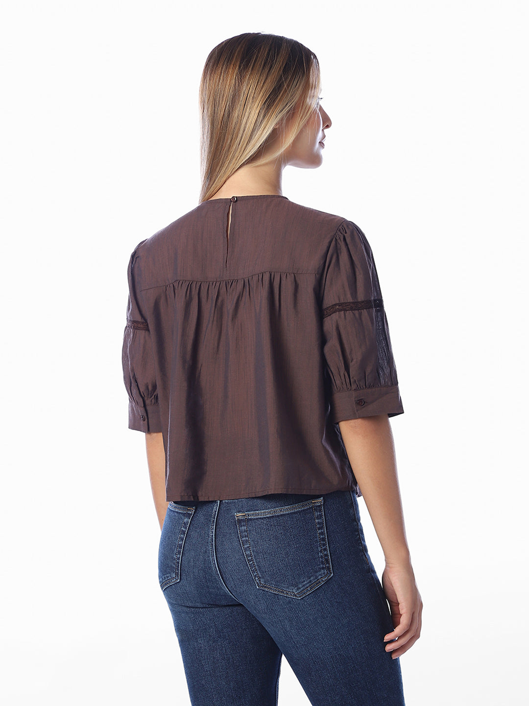 Brown Cotton Top