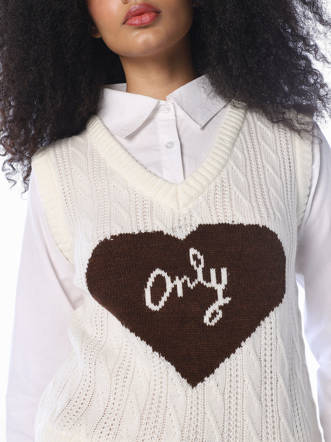 Knit Layered Cotton Shirt