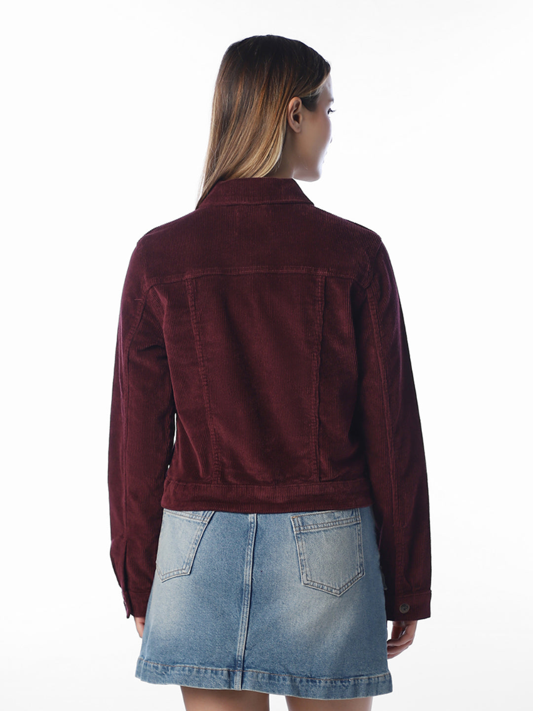 Maroon Corduroy Jacket