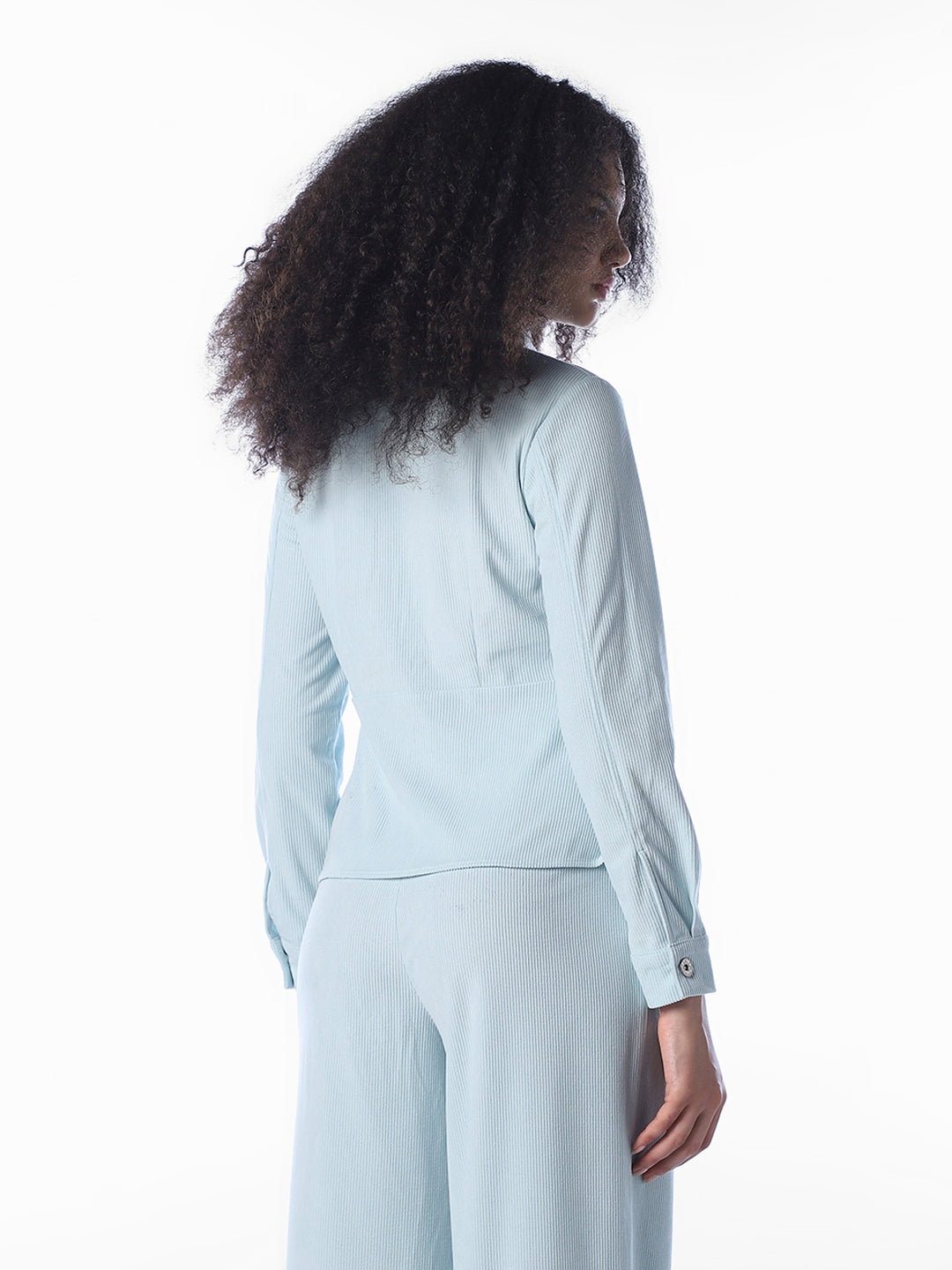 Blue Corduroy Shirt