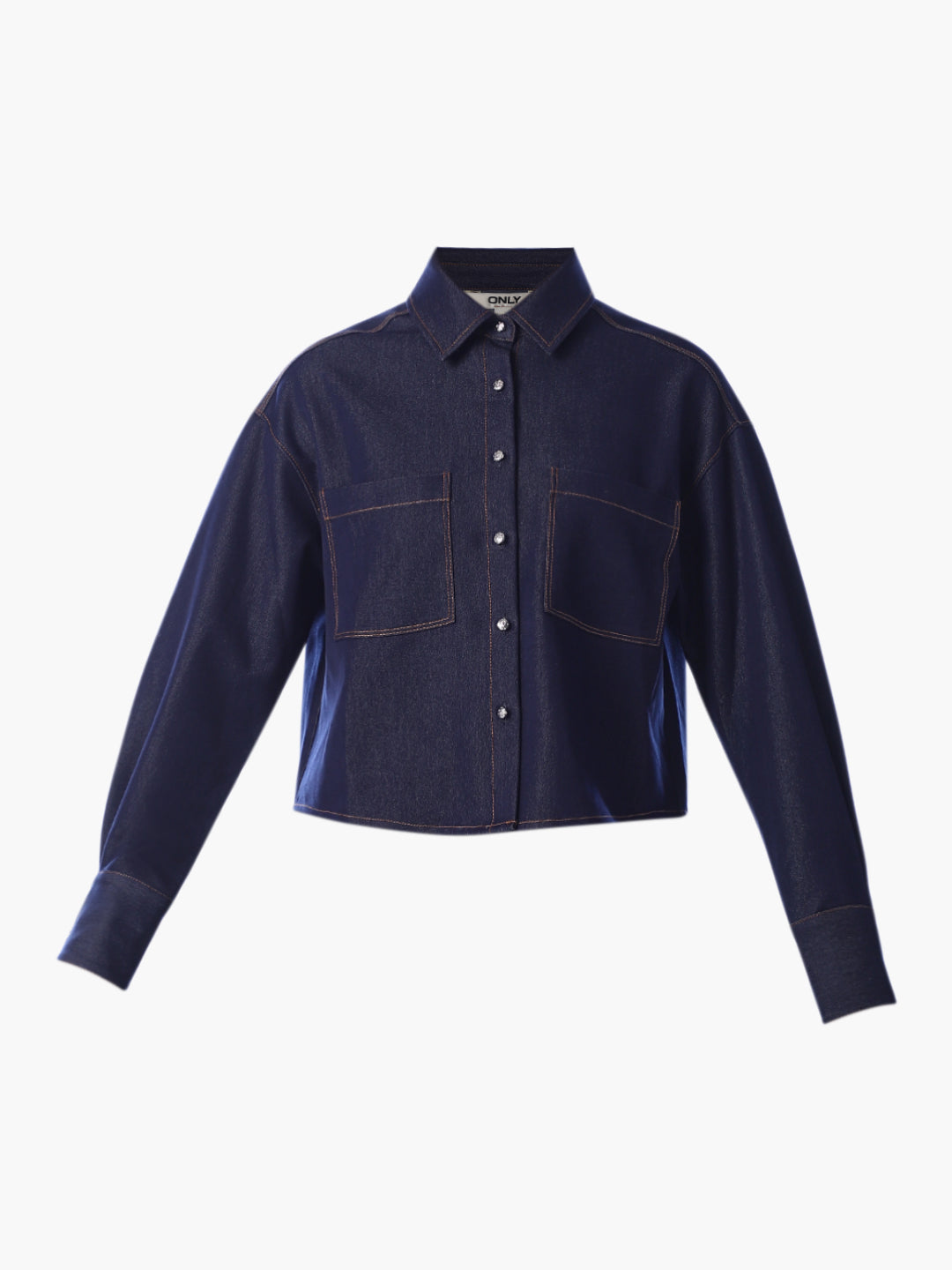 Dark Blue Denim Shirt