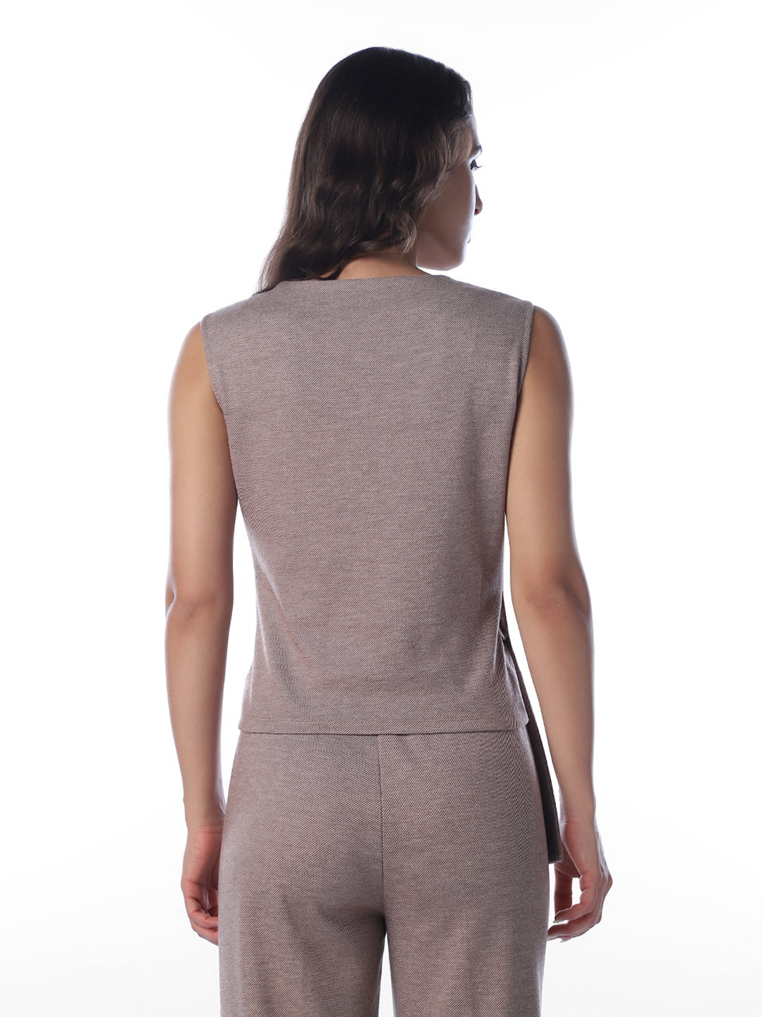 Wrap Sleeveless Top