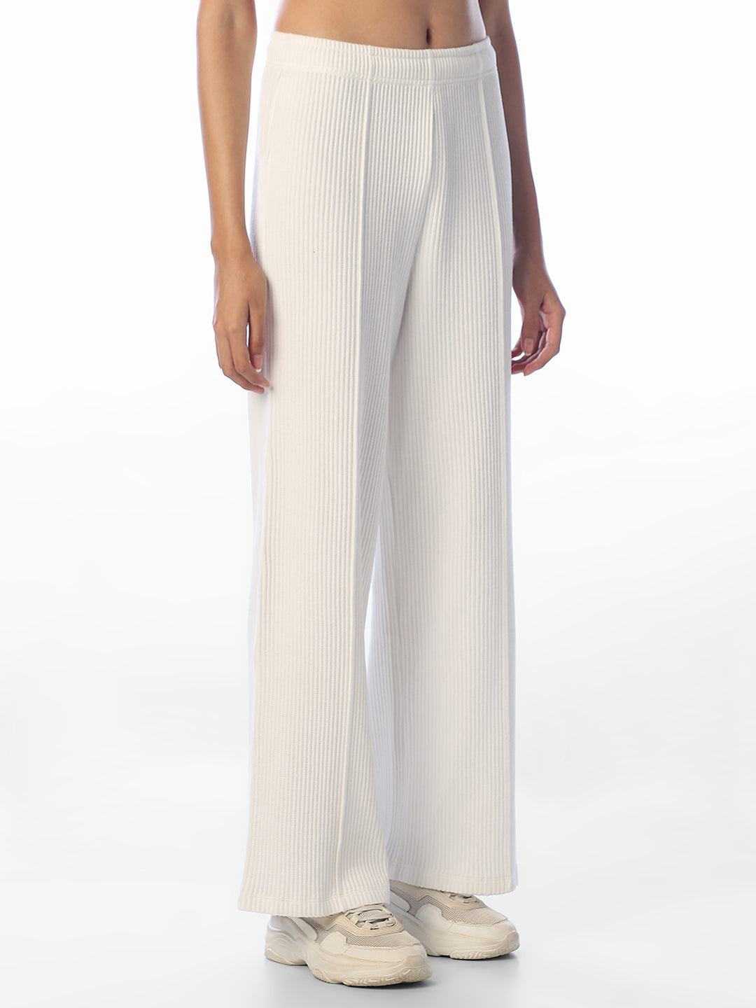 White Wide Leg Pants