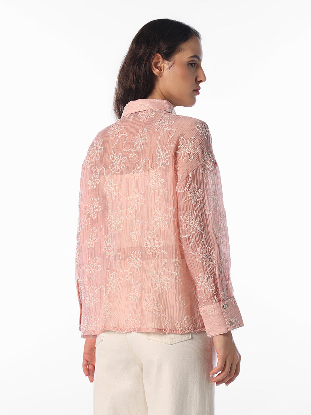 Pink Cotton Shirt