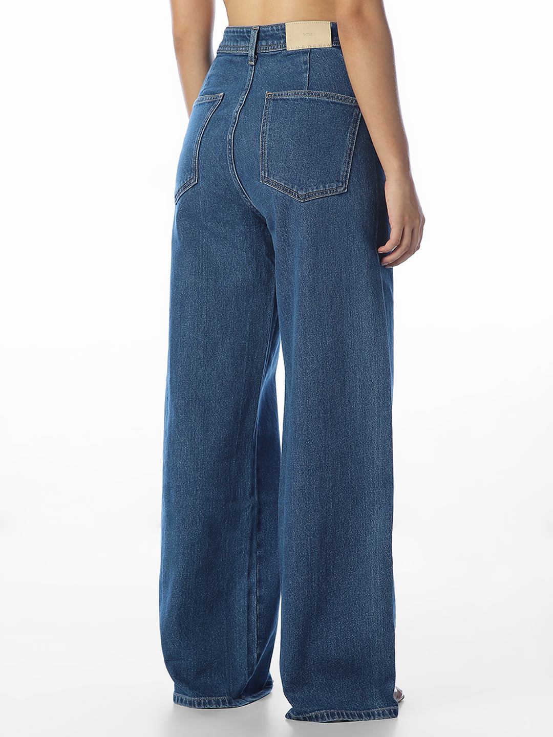 High-Waist Wide Leg Jeans