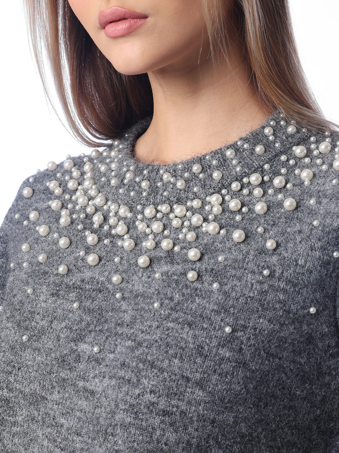 Pearl Embellished Pullover