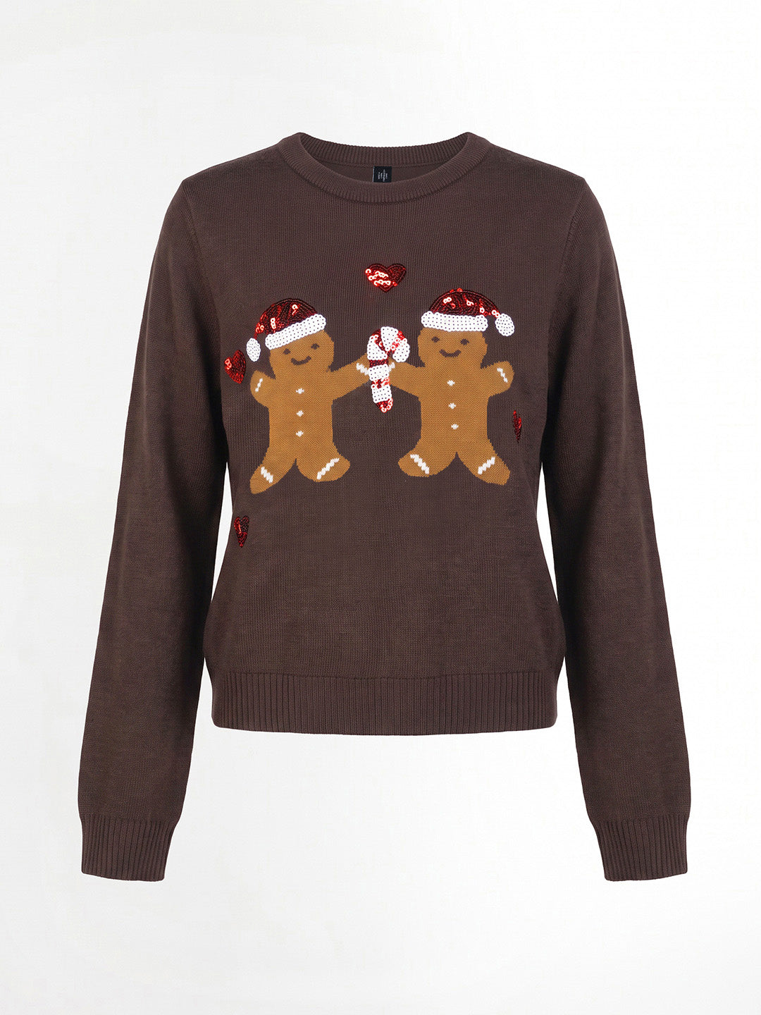 Gingerbread Sequin Detail Pullover