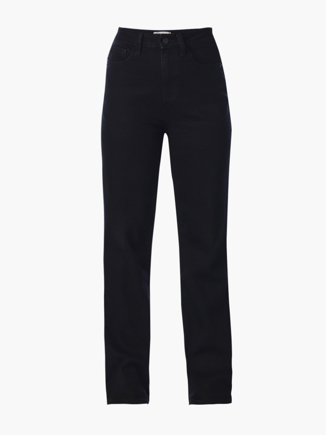 Black Troy Straight Fit Jeans