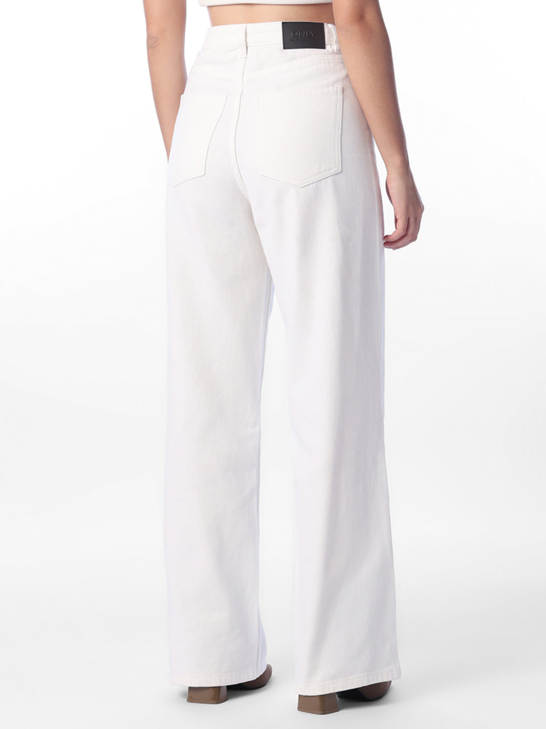 White Wide Leg Jeans