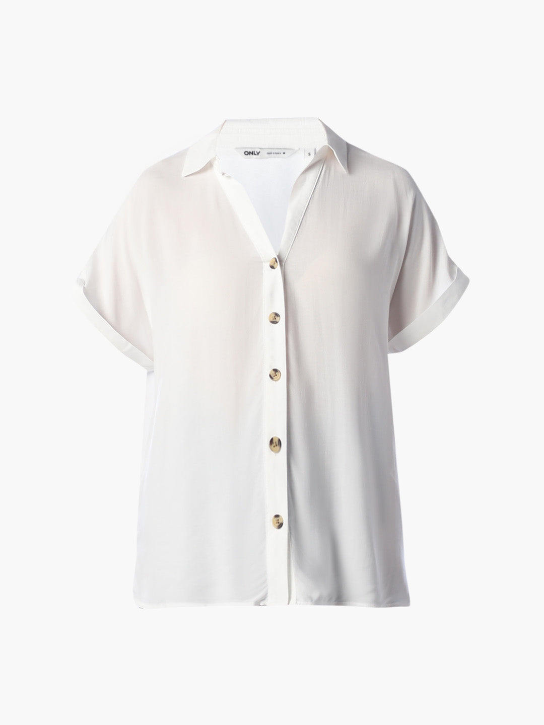 White Viscose Shirt