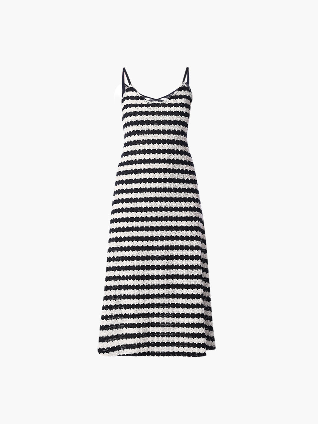 Black Striped Dress