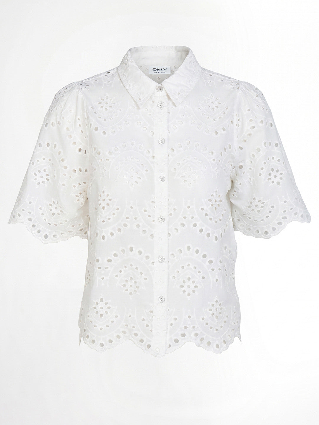 White broderie anglaise Shirt