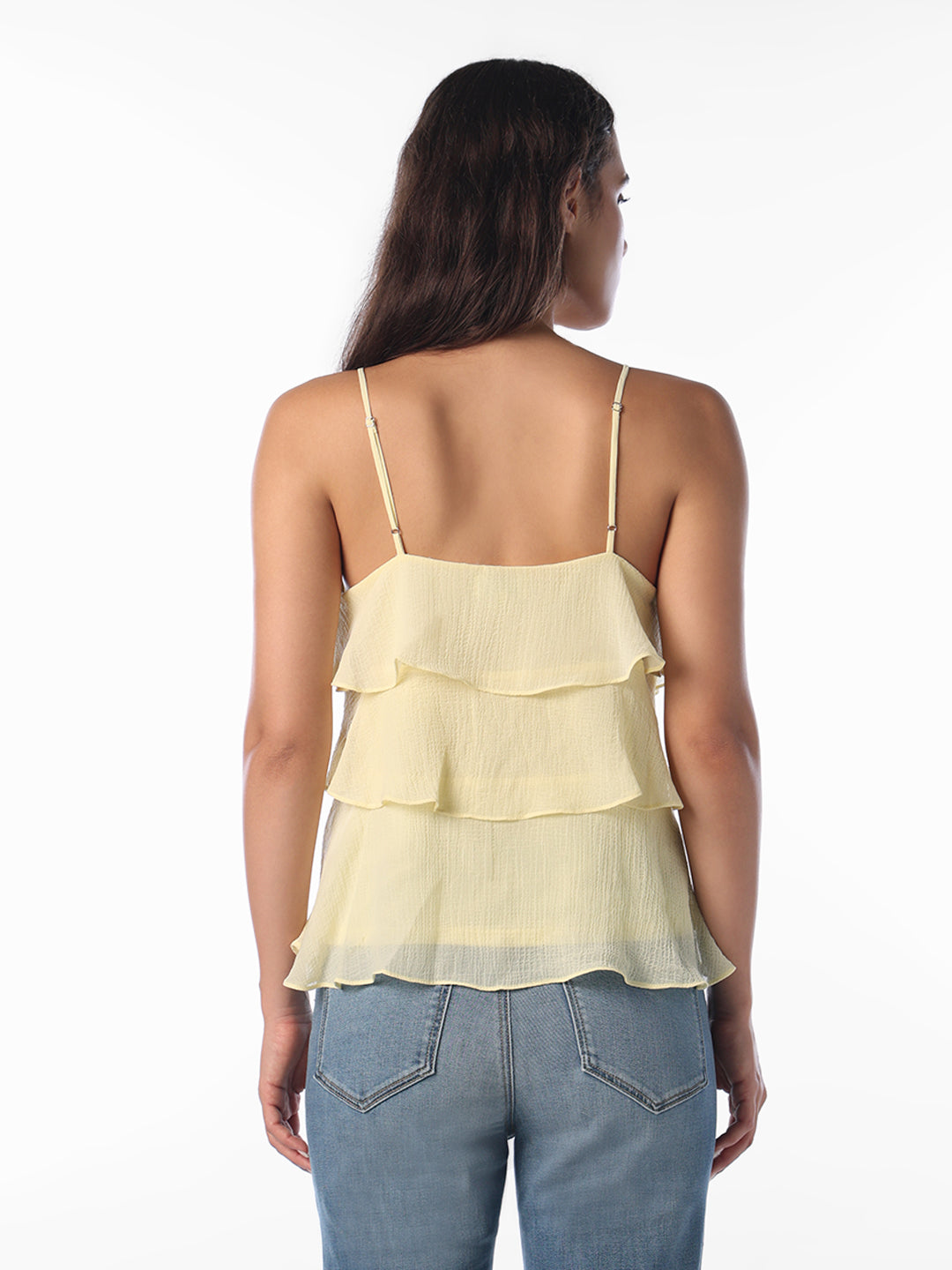 Tiered Ruffle Cami Top