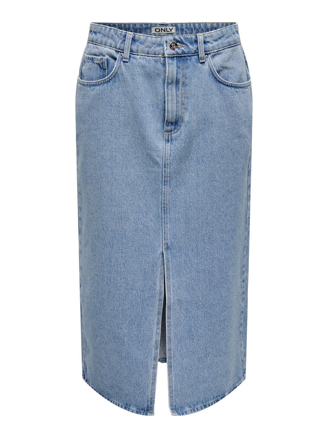Light Blue Denim Skirt