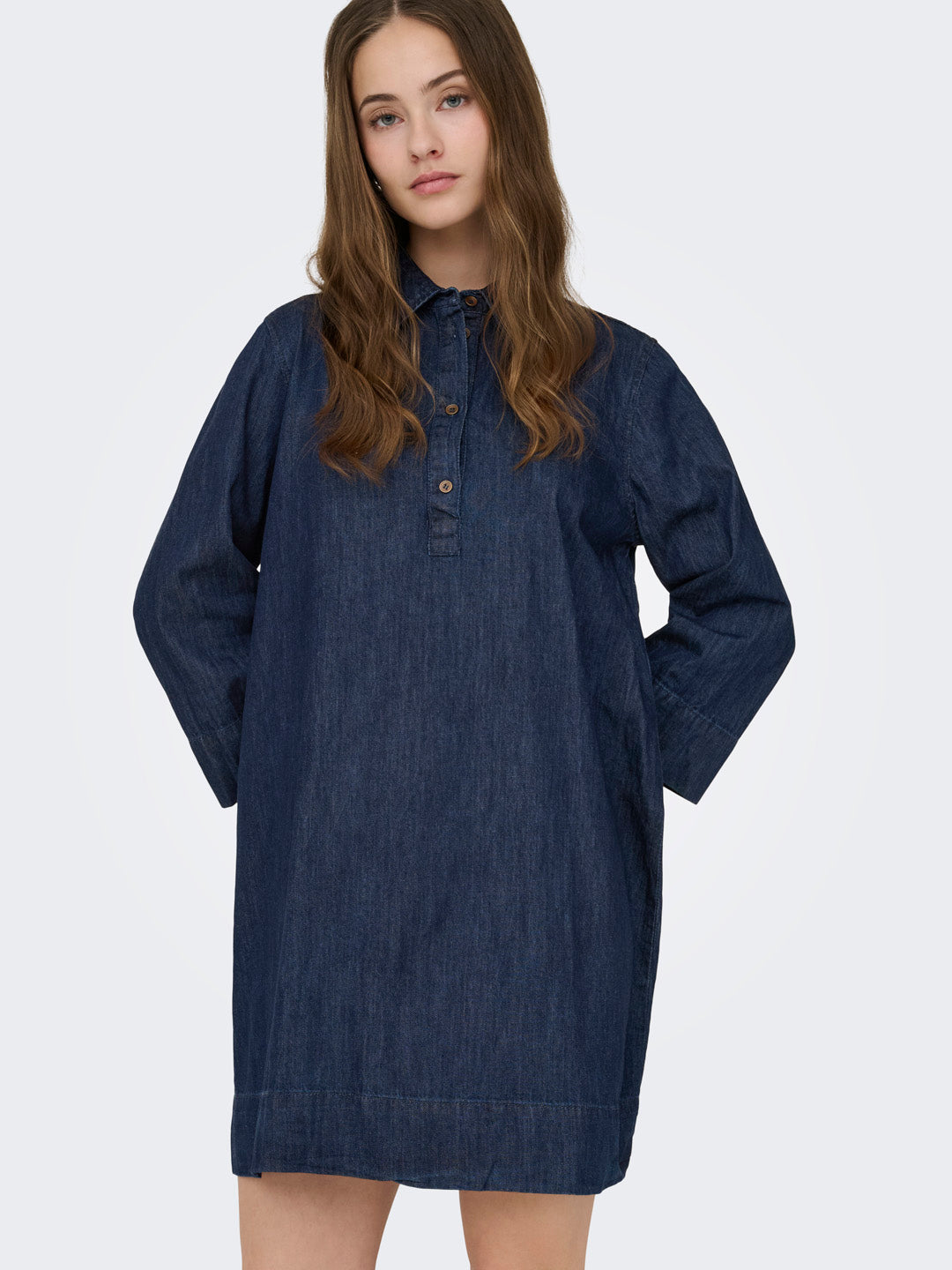Dark Blue Oversized Denim Dress