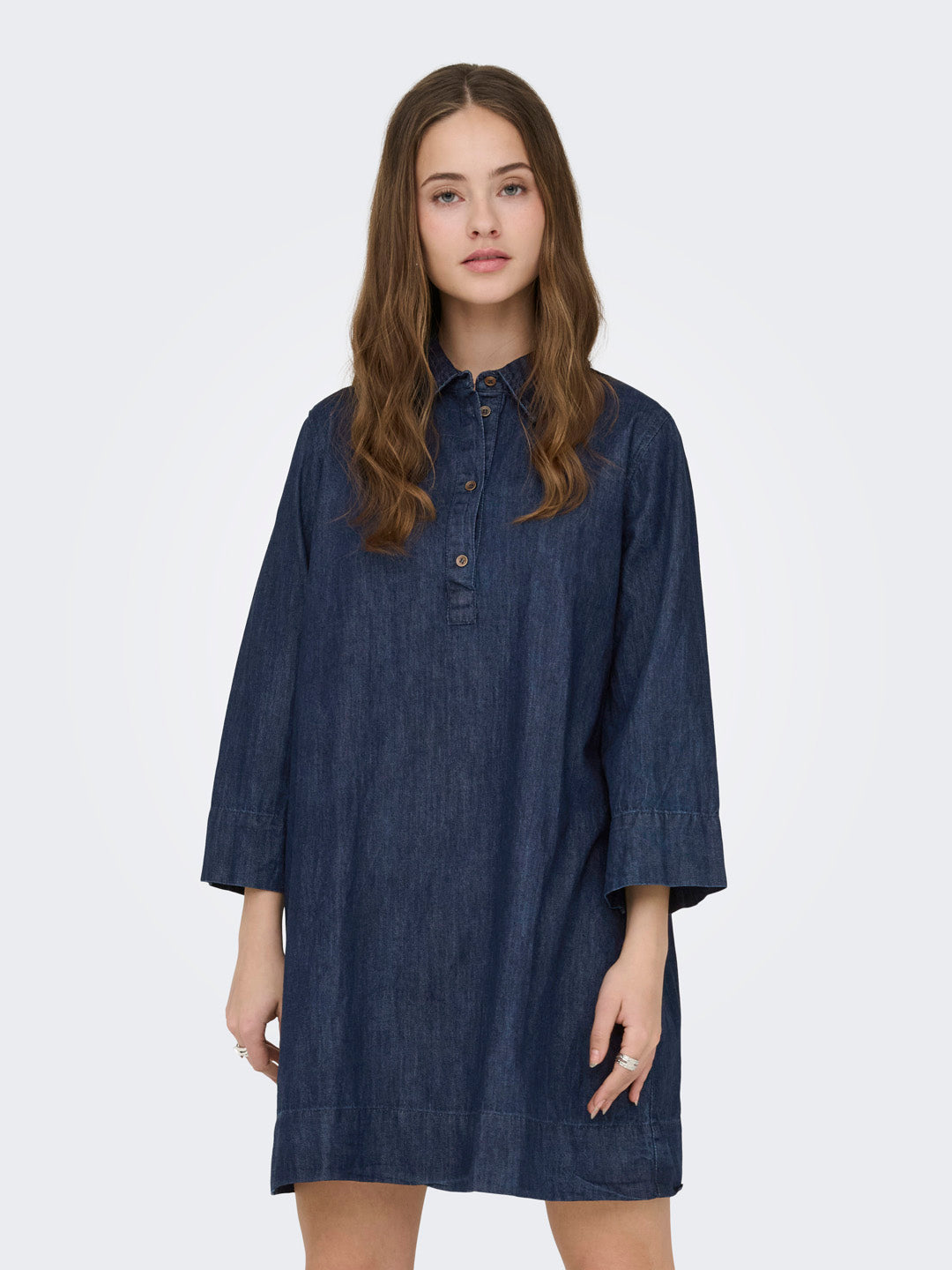 Dark Blue Oversized Denim Dress