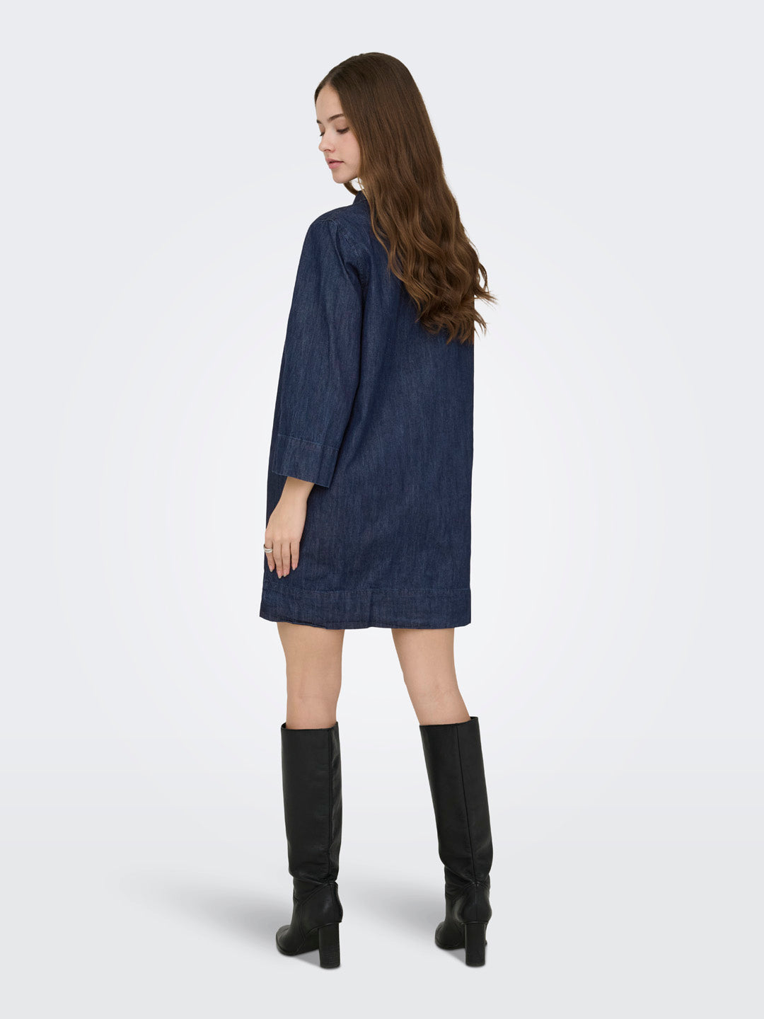 Dark Blue Oversized Denim Dress