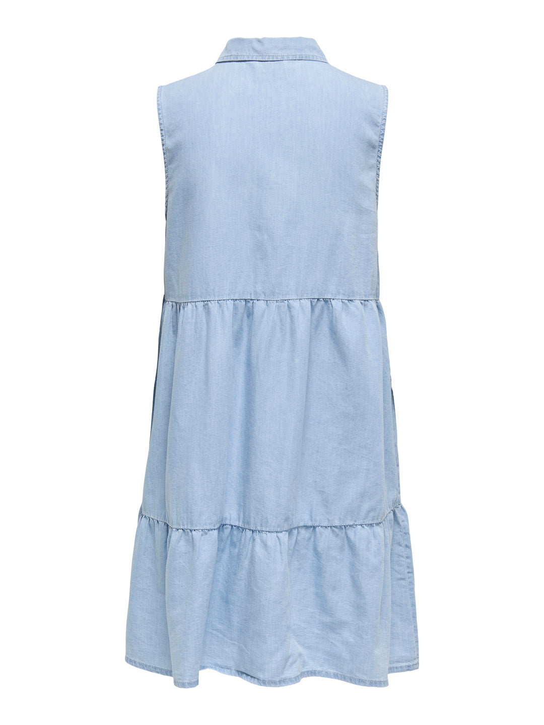 Light Blue Denim Shirt Dress