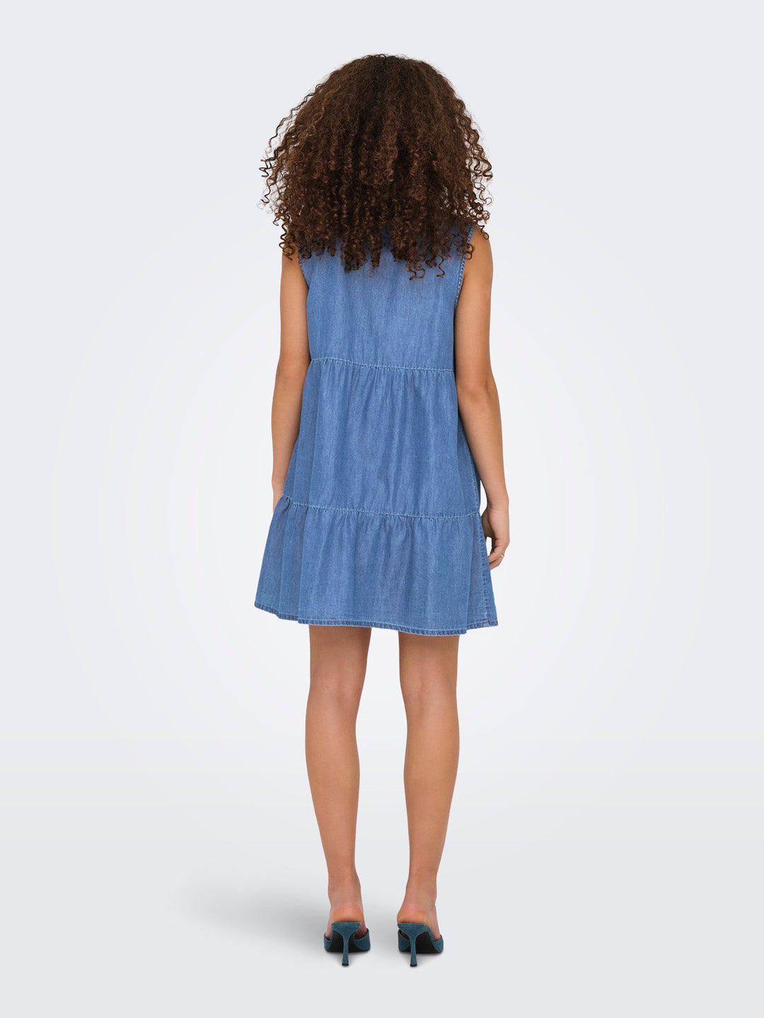 Blue Denim Shirt Dress