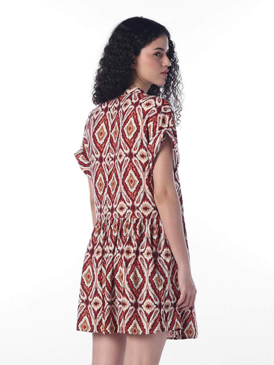 Printed Short Dress
