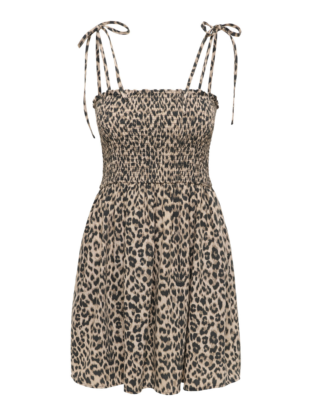 Animal Print Mini Dress