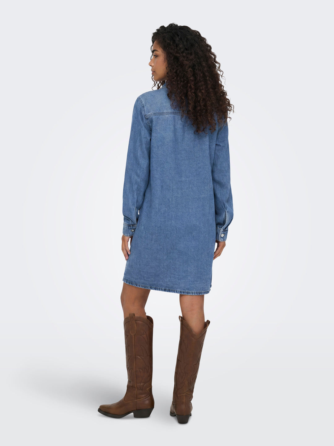 Denim Shirt Dress