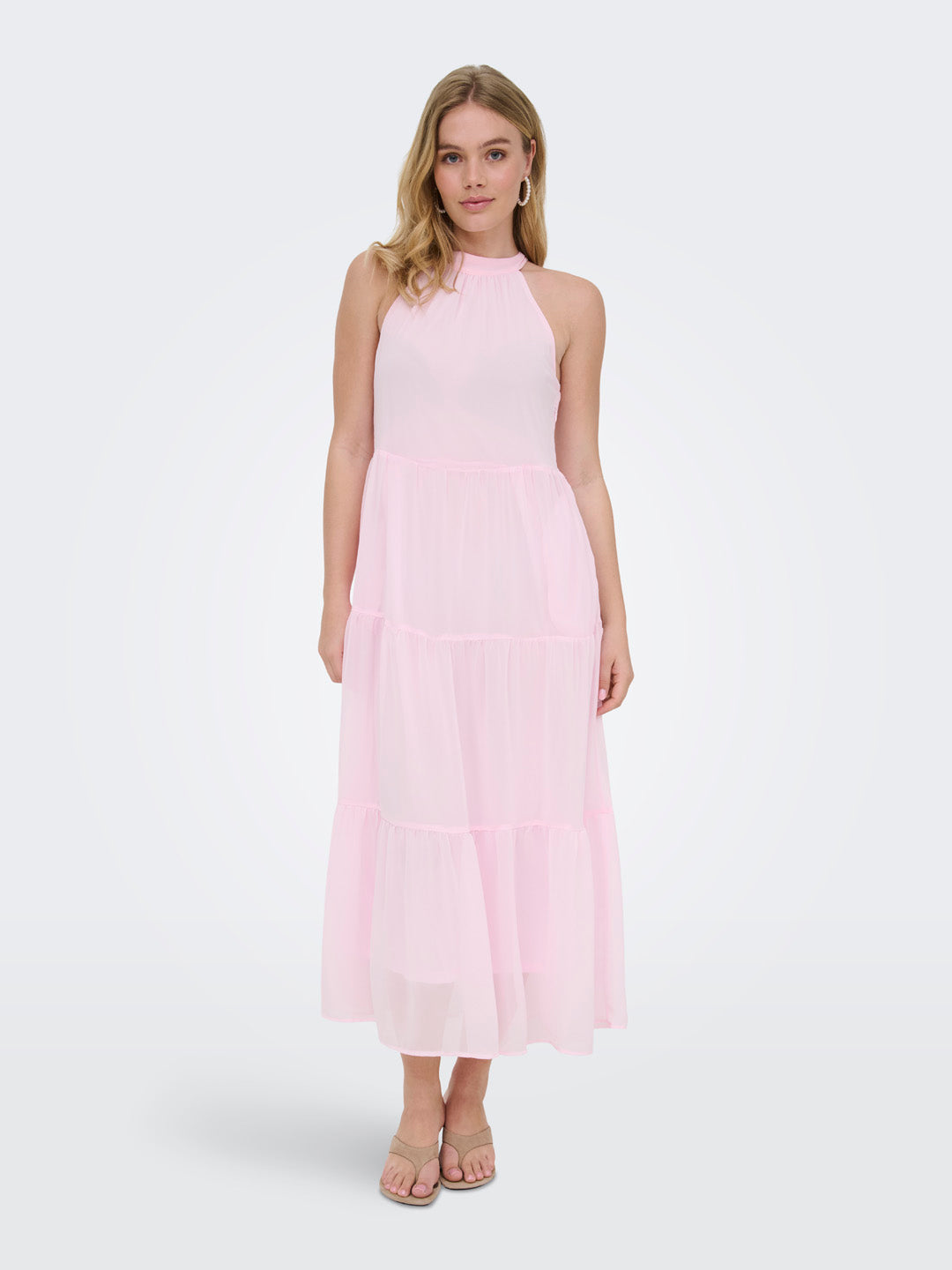 Pink Midi Dress