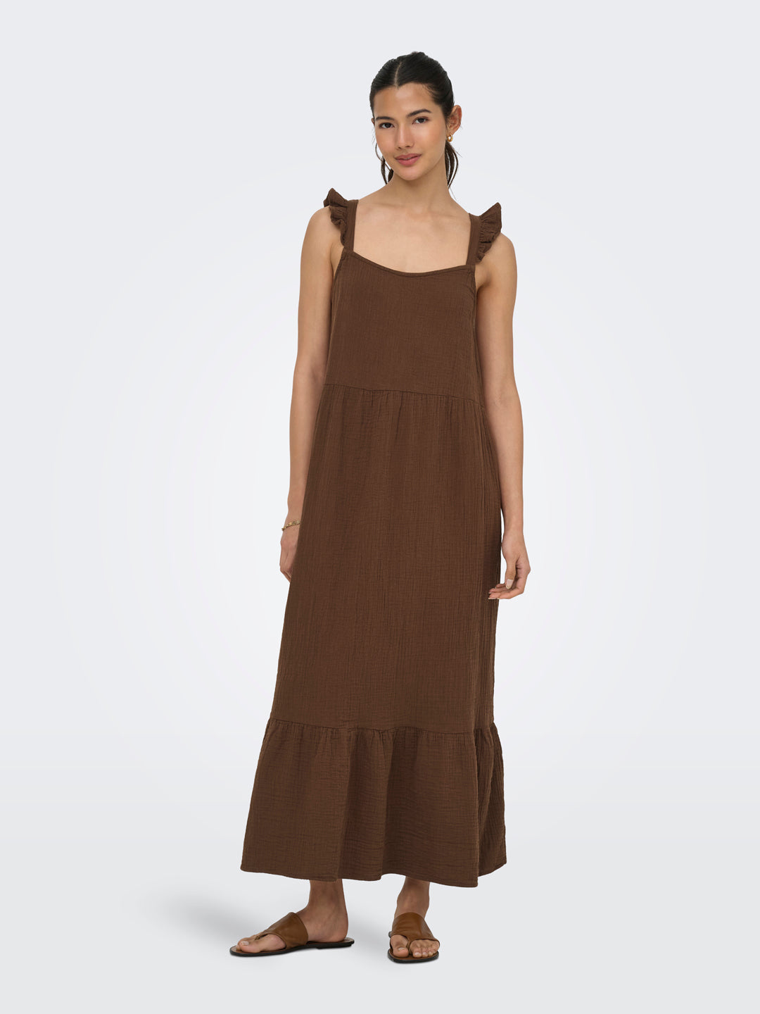 Brown Long Dress