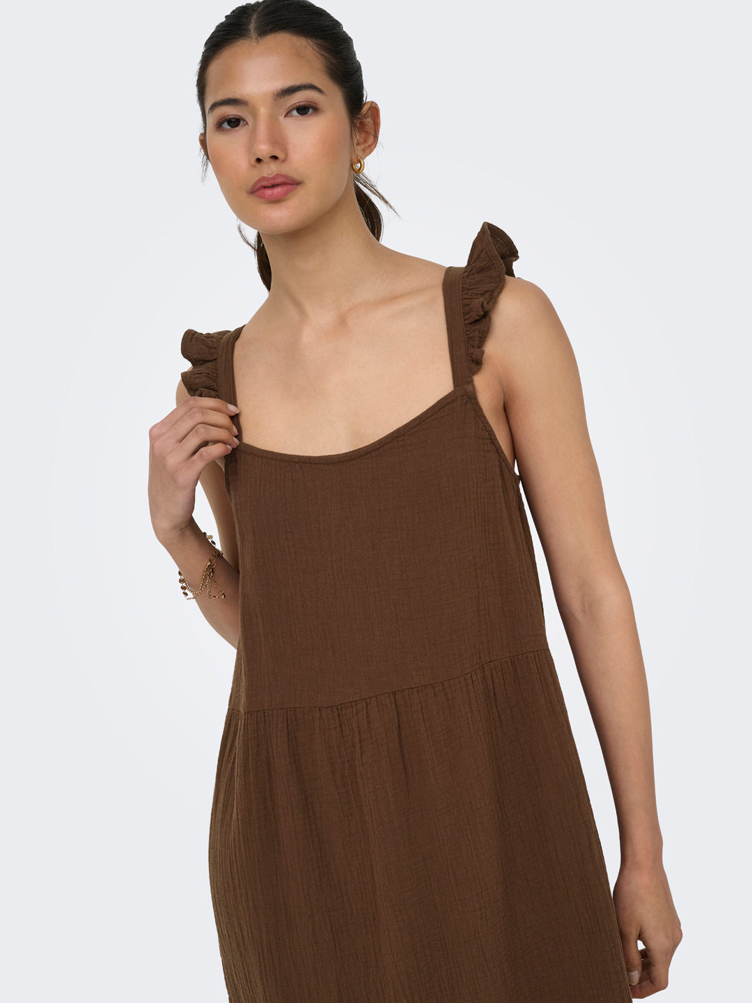 Brown Long Dress
