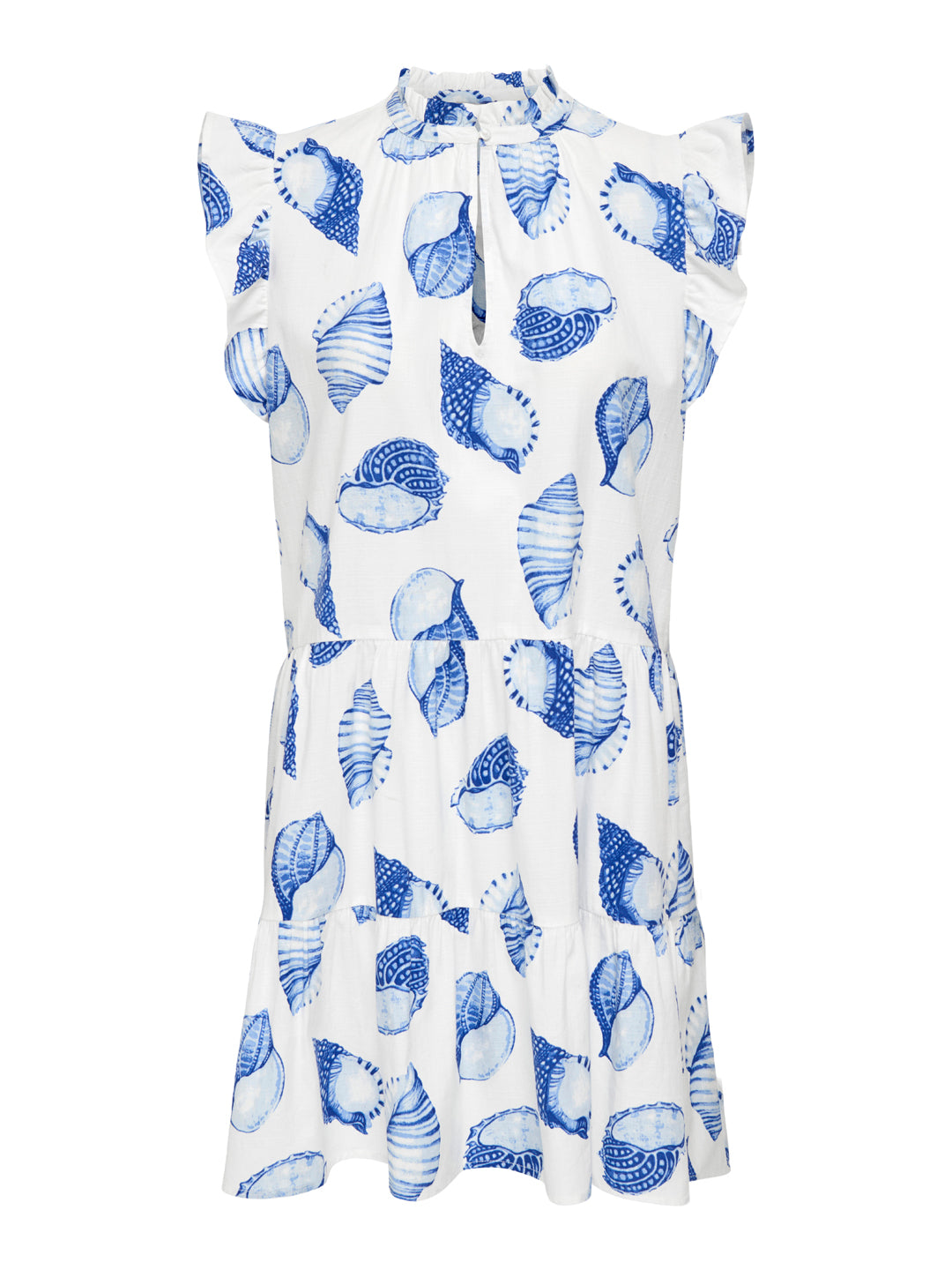 Shell Print Mini Dress