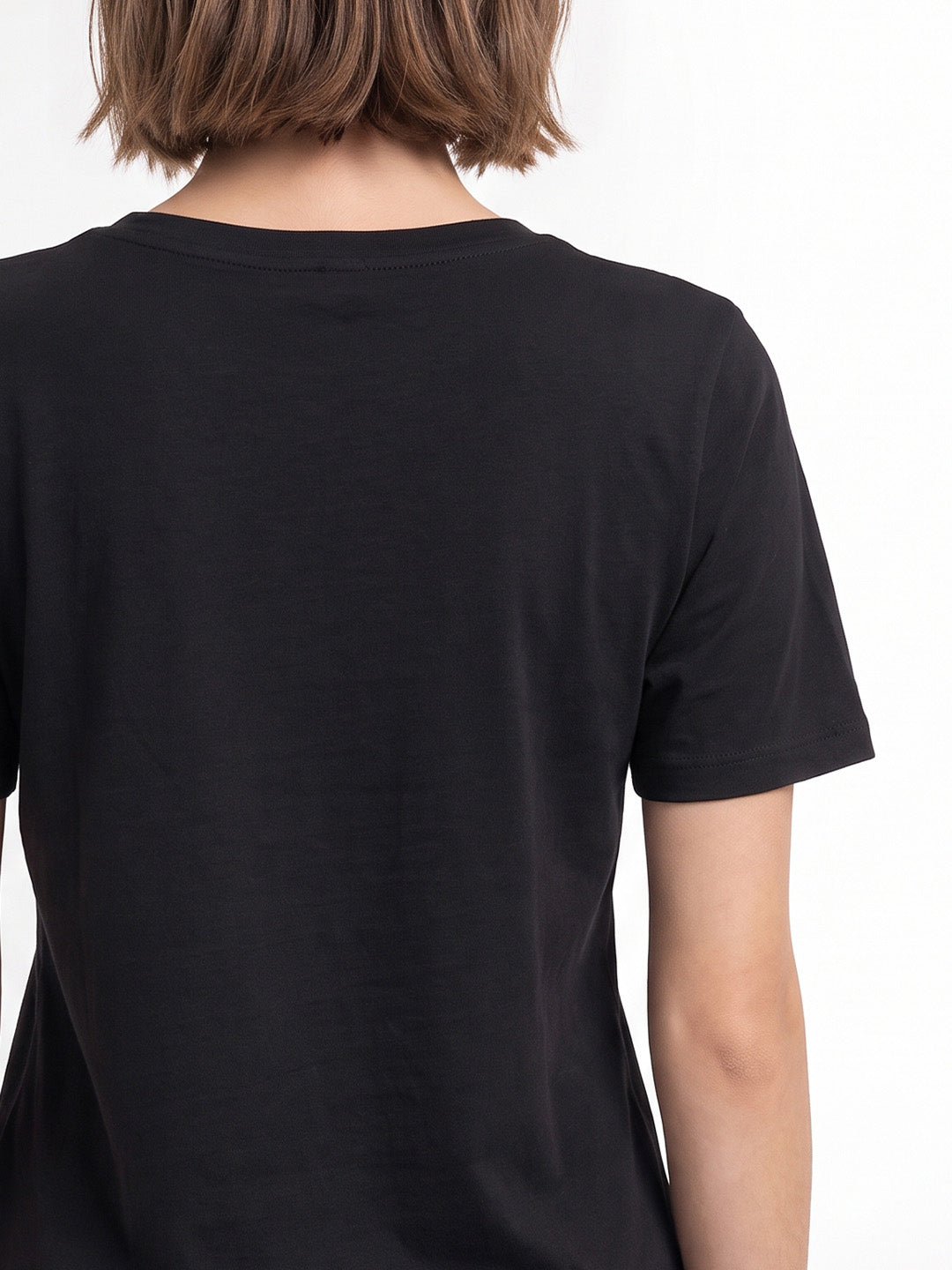 Black Printed T-shirt