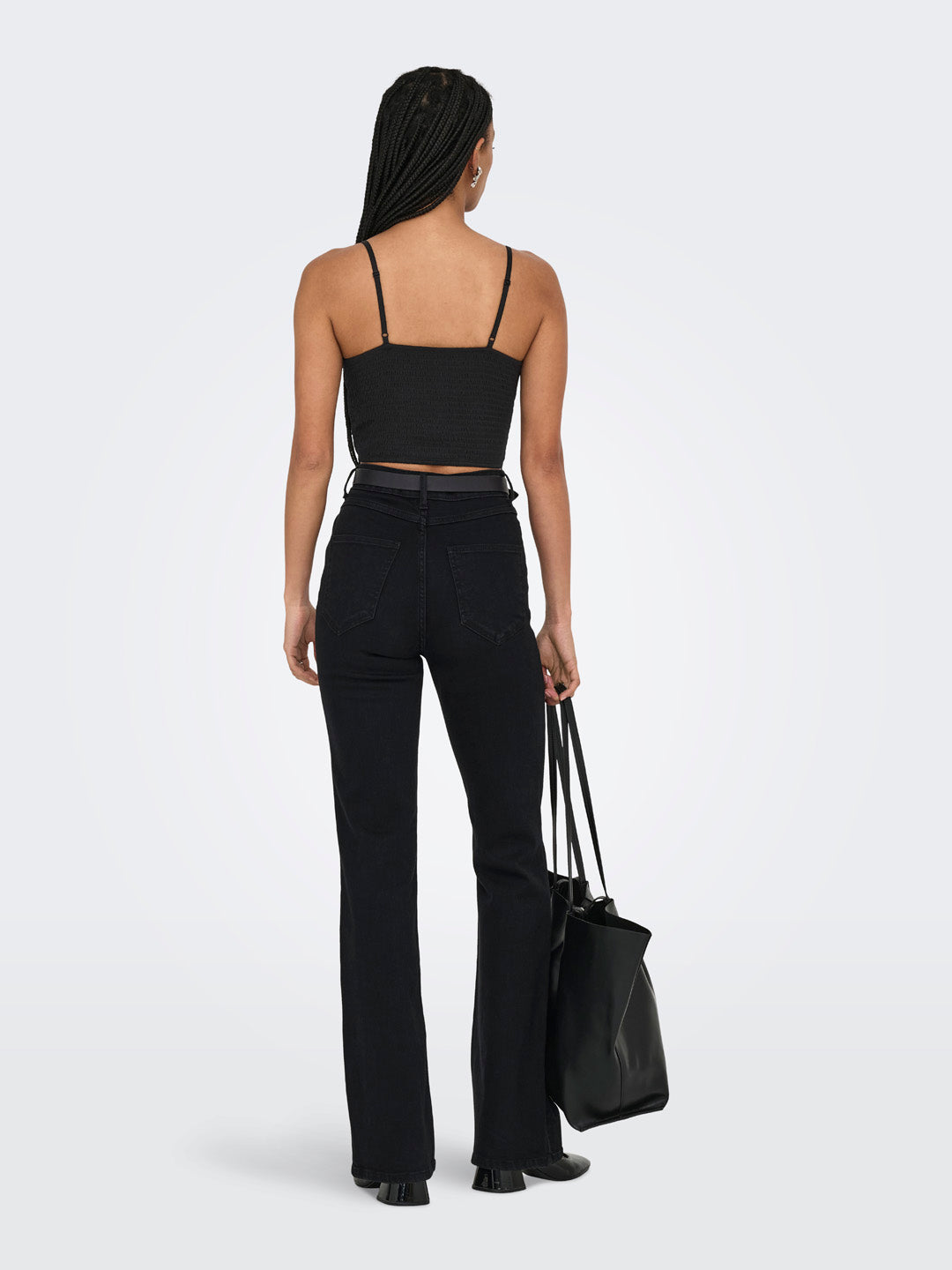 Blacl Strappy Lace Bralette