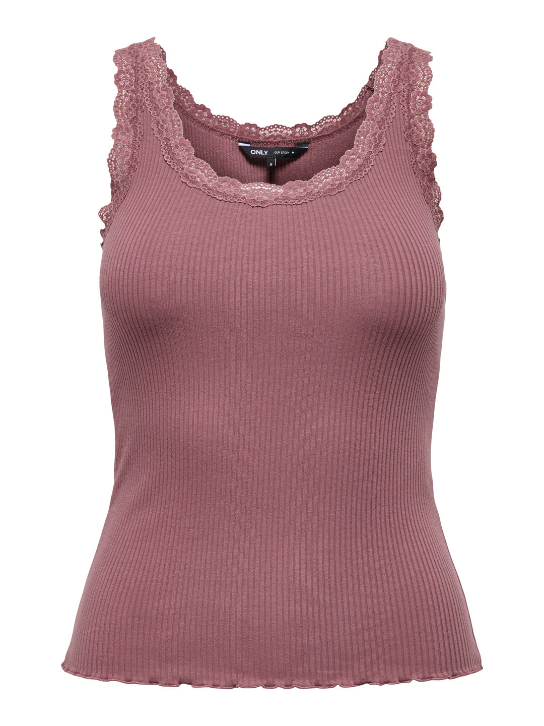 Rose Brown Tank Top