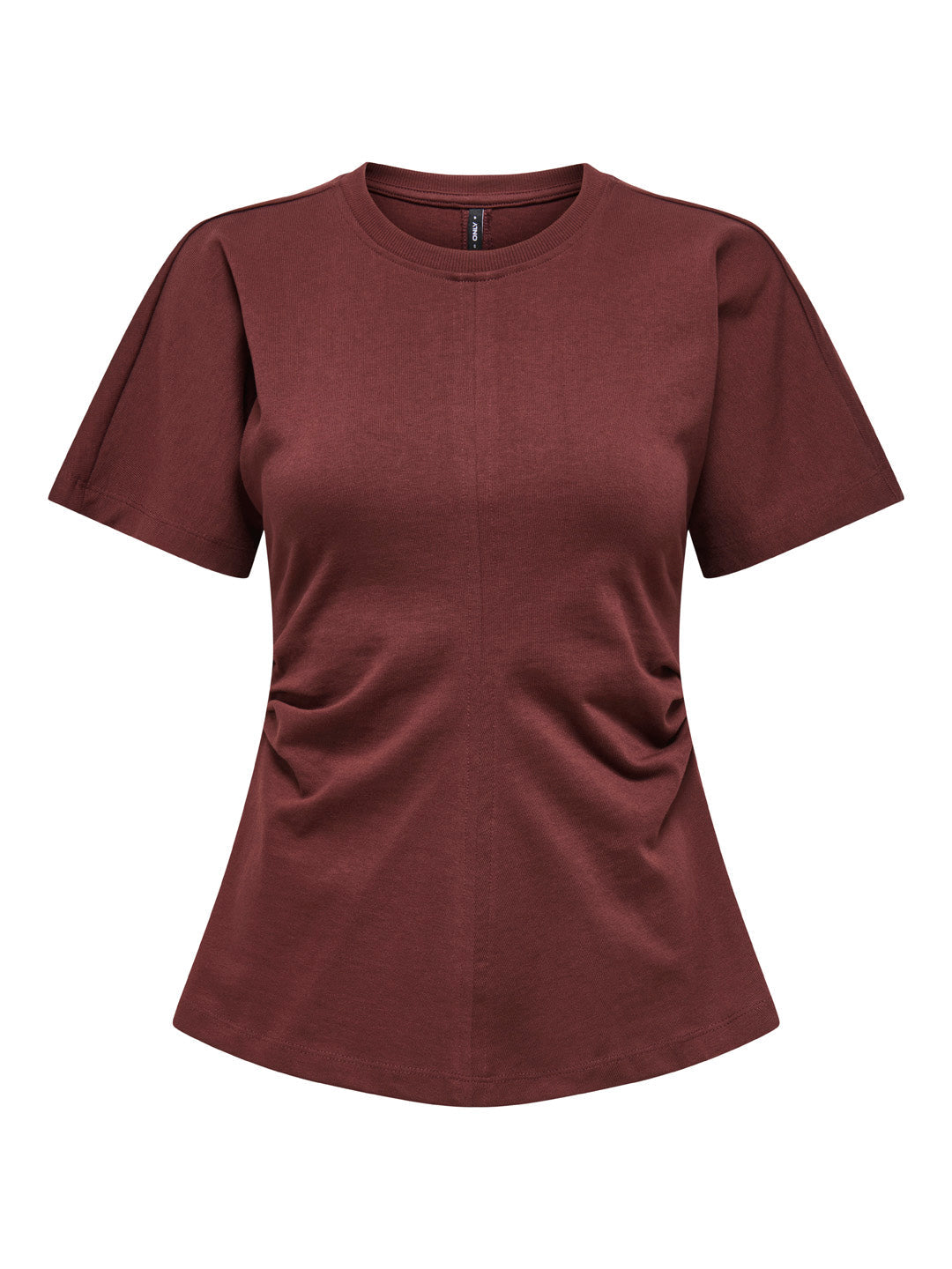 Brown Ruched Top
