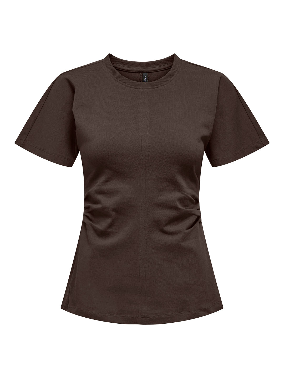 Dark Brown Ruched Top