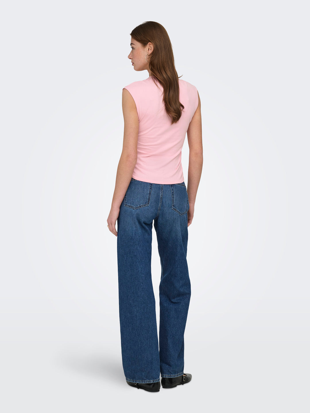 Pink Ruched Top