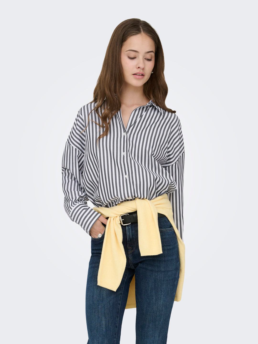 Striped Oversized Shirt