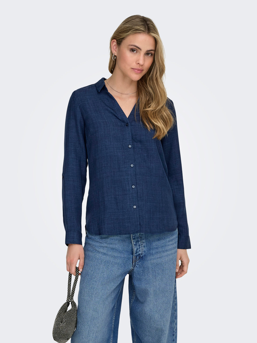 Dark Blue Regular Fit Shirt