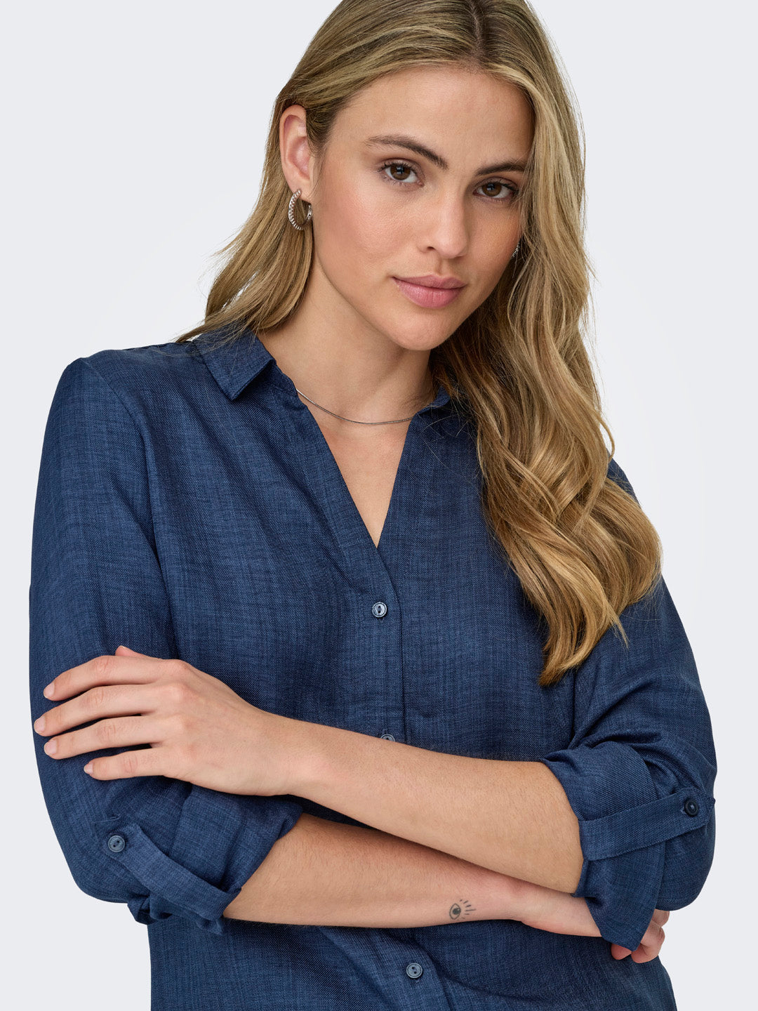Dark Blue Regular Fit Shirt