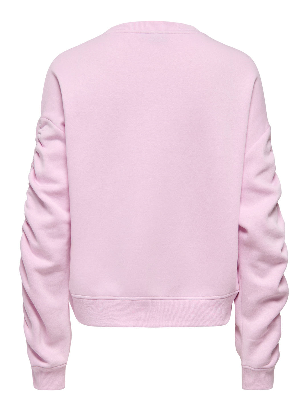 Pink Ruched Sweatshirt