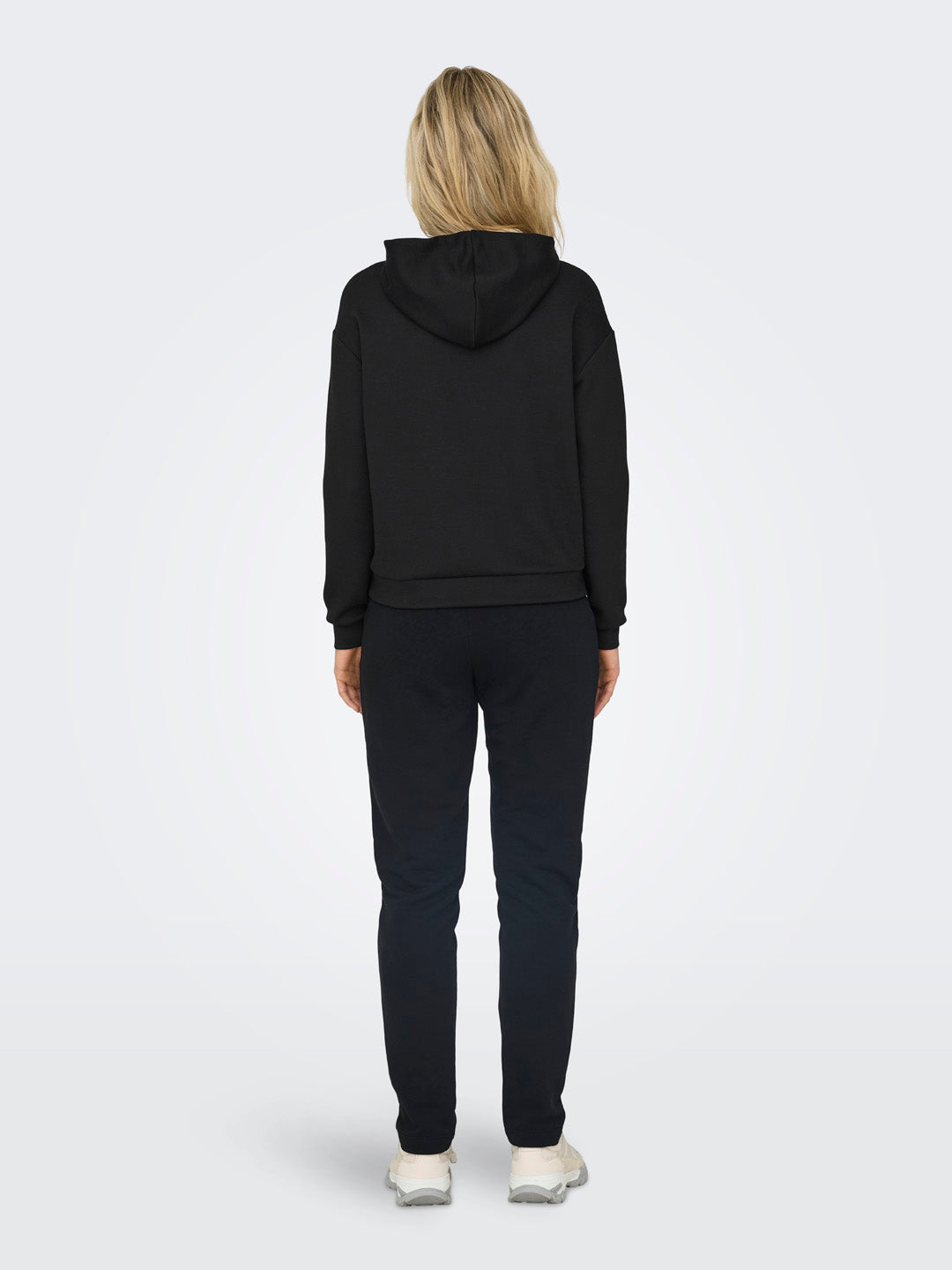 Black High Neck Sweatshirt