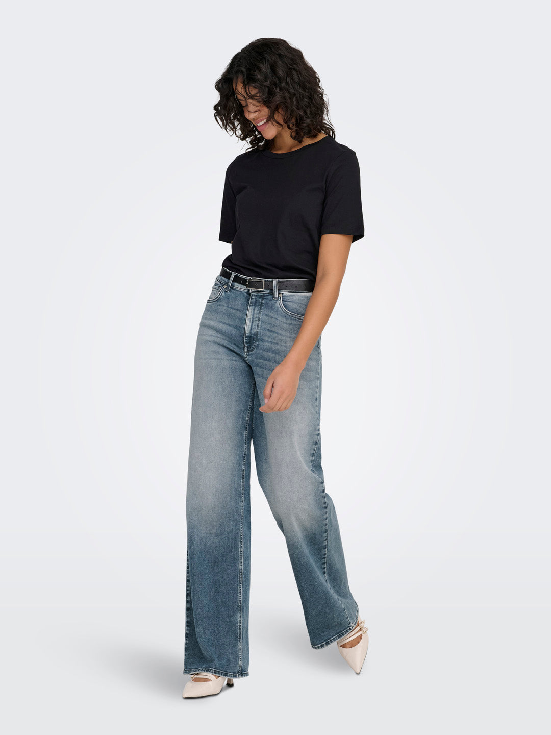 Black Cotton T-shirt