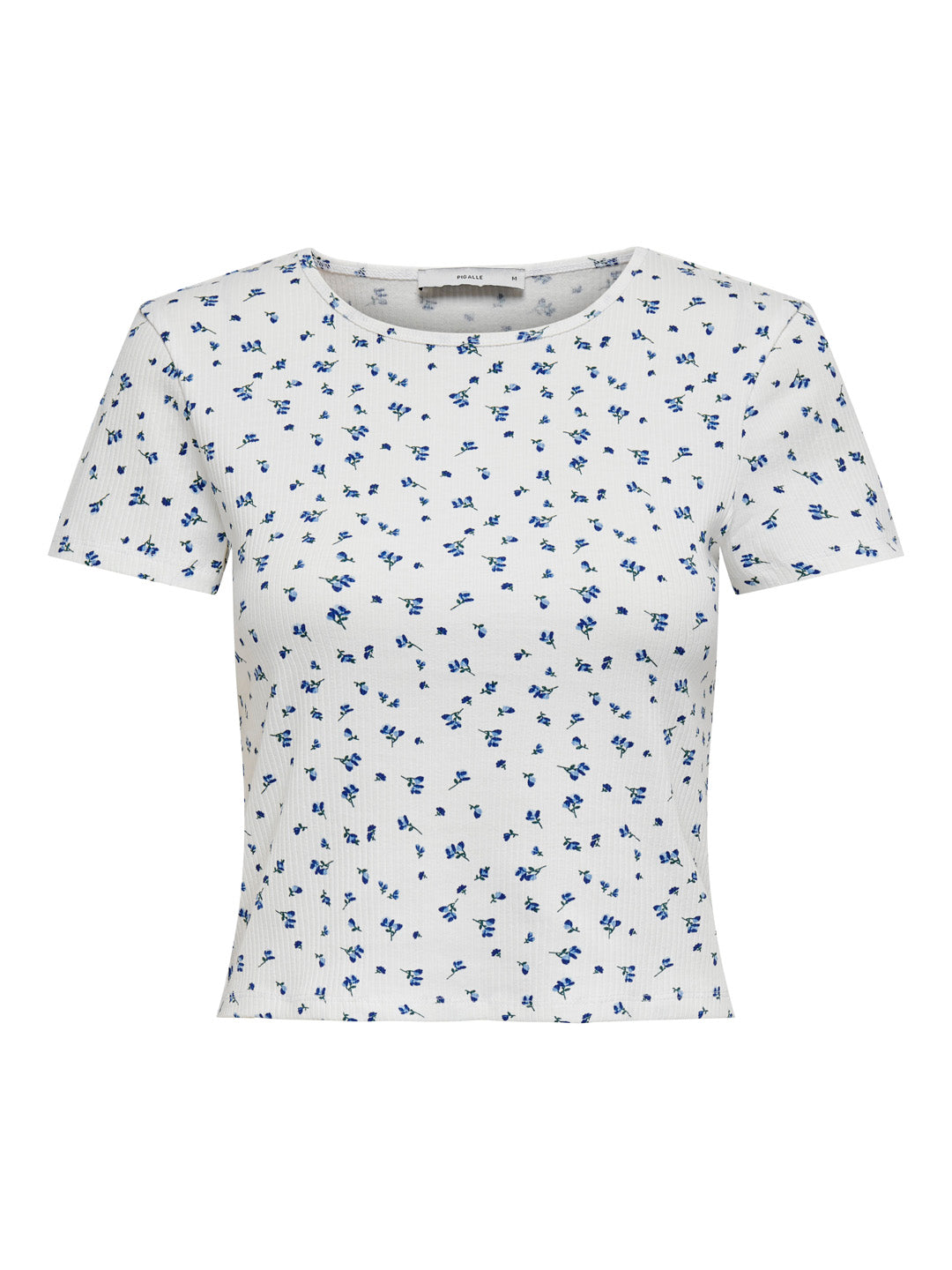 White Printed Top