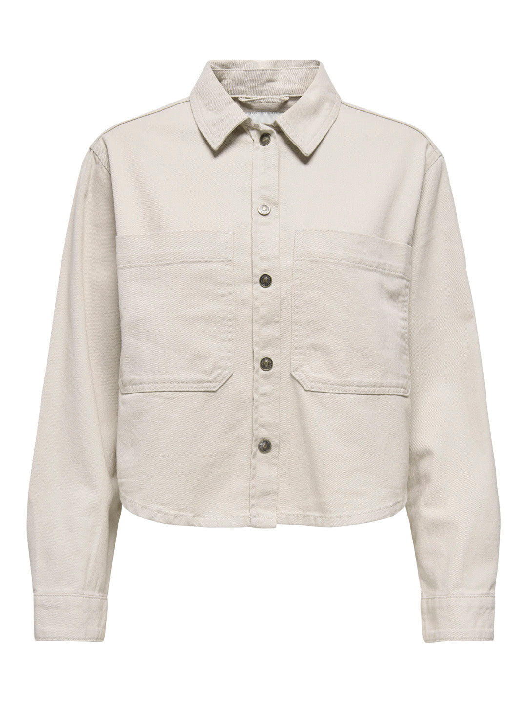 Off-White Cotton Shacket