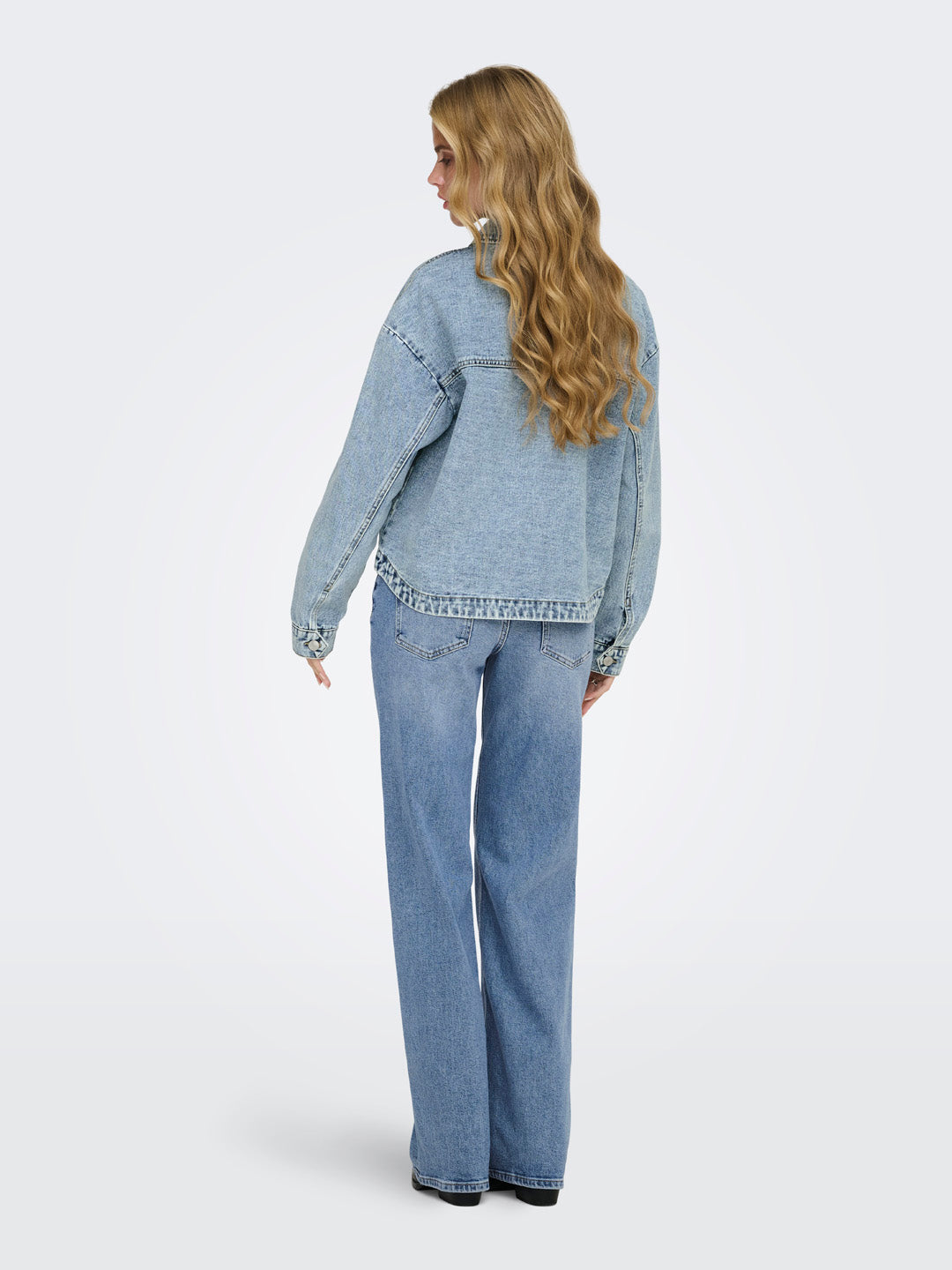 Light Blue Denim Shacket