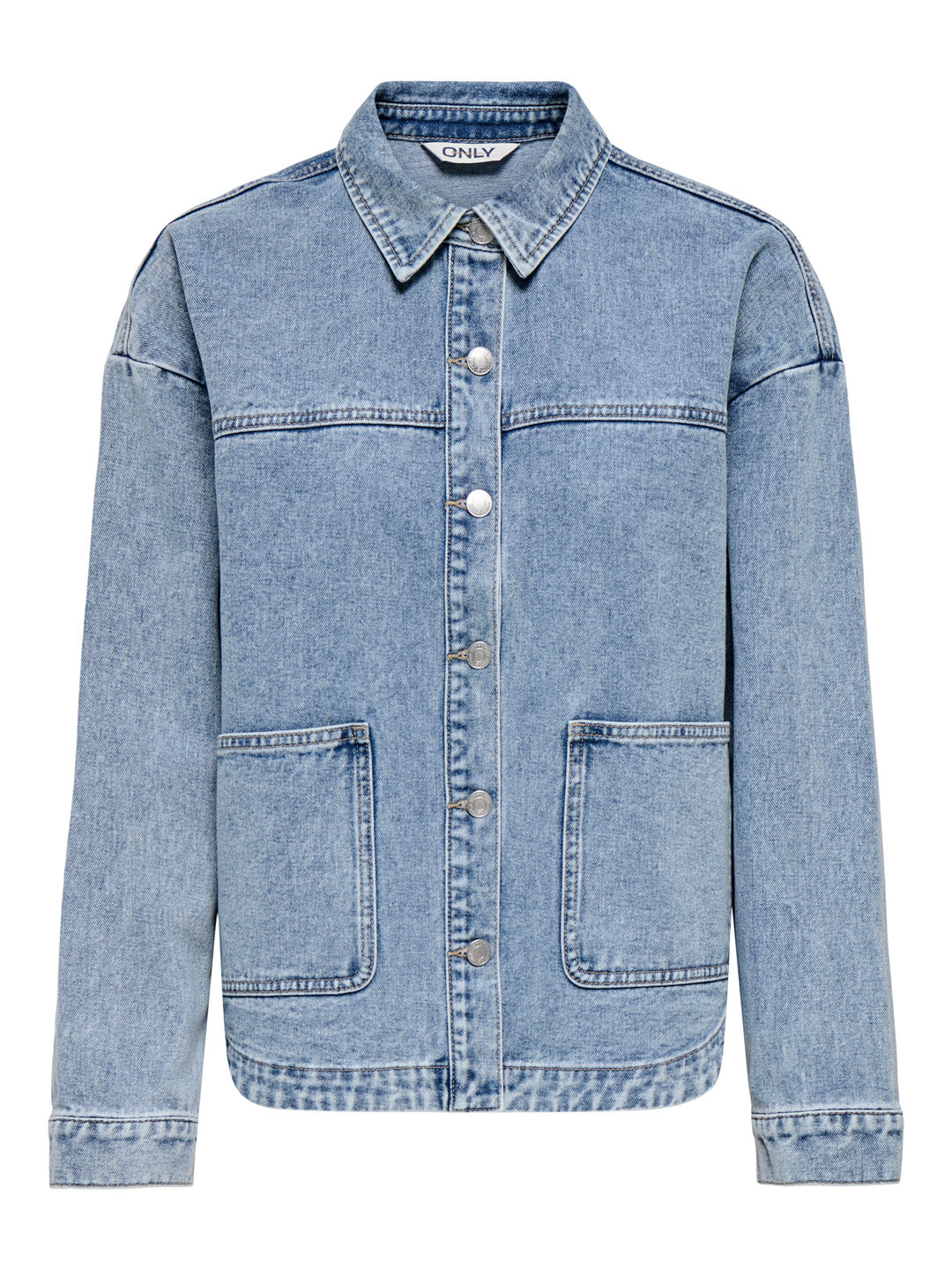 Light Blue Denim Shacket