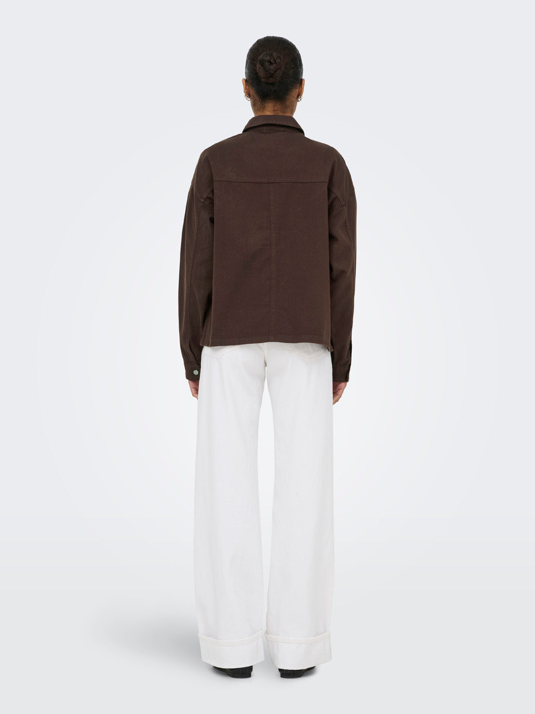 Dark Brown Twill Jacket