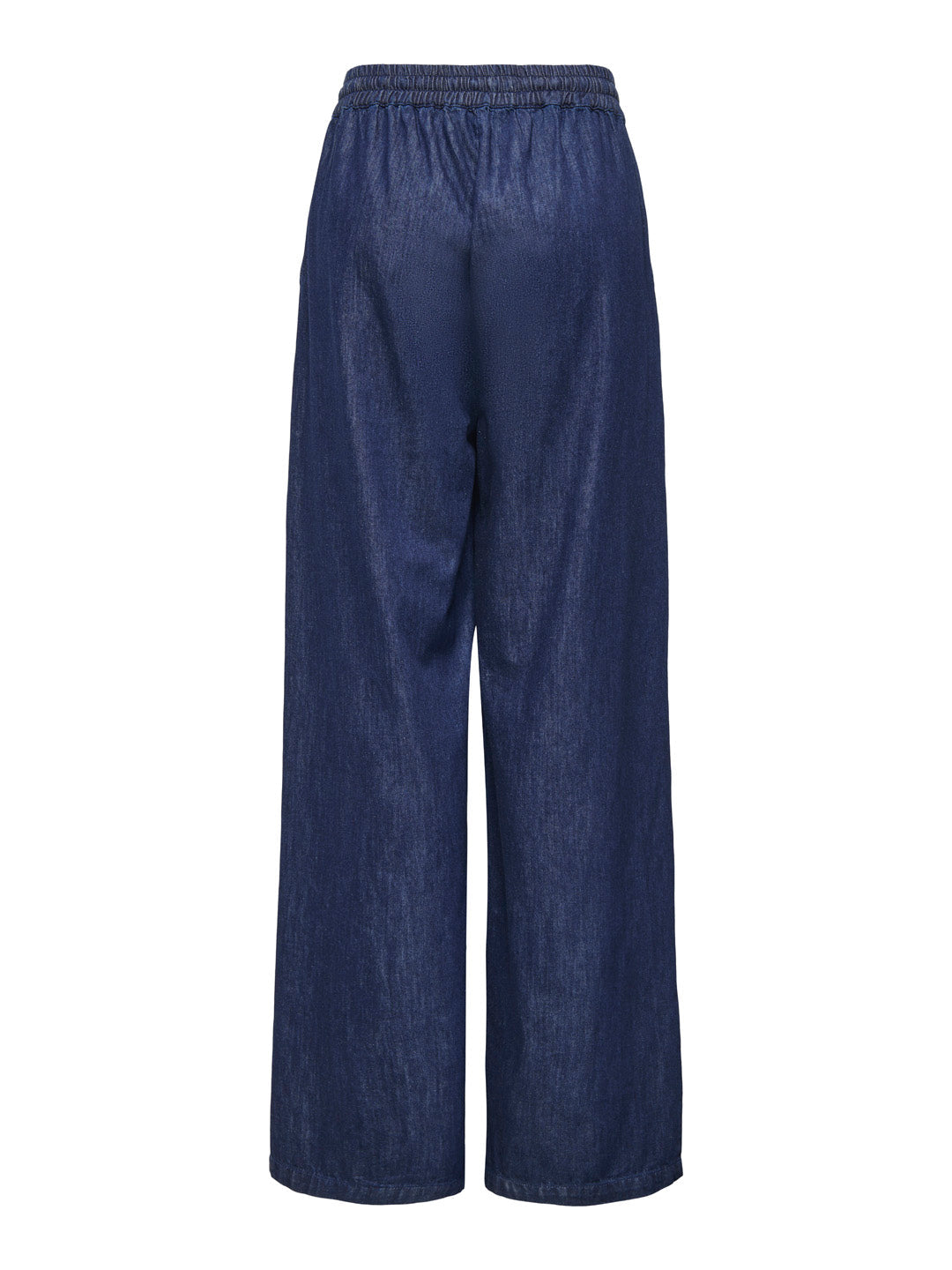 Blue Loose Fit Pull Up Pants