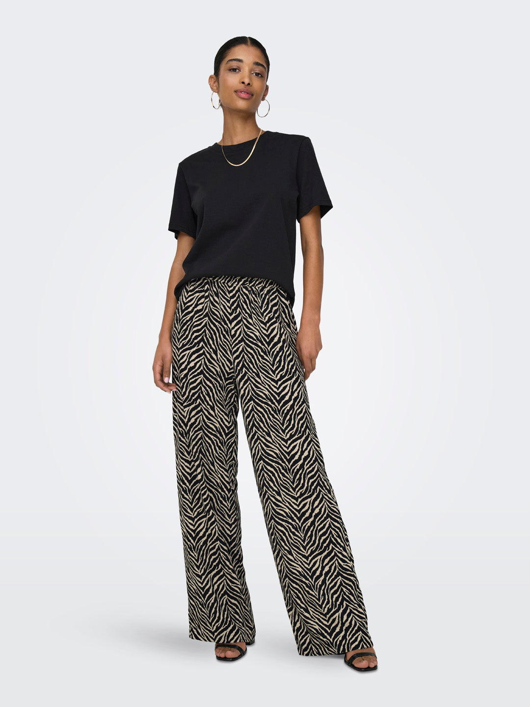 Printed Pull-Up Pants